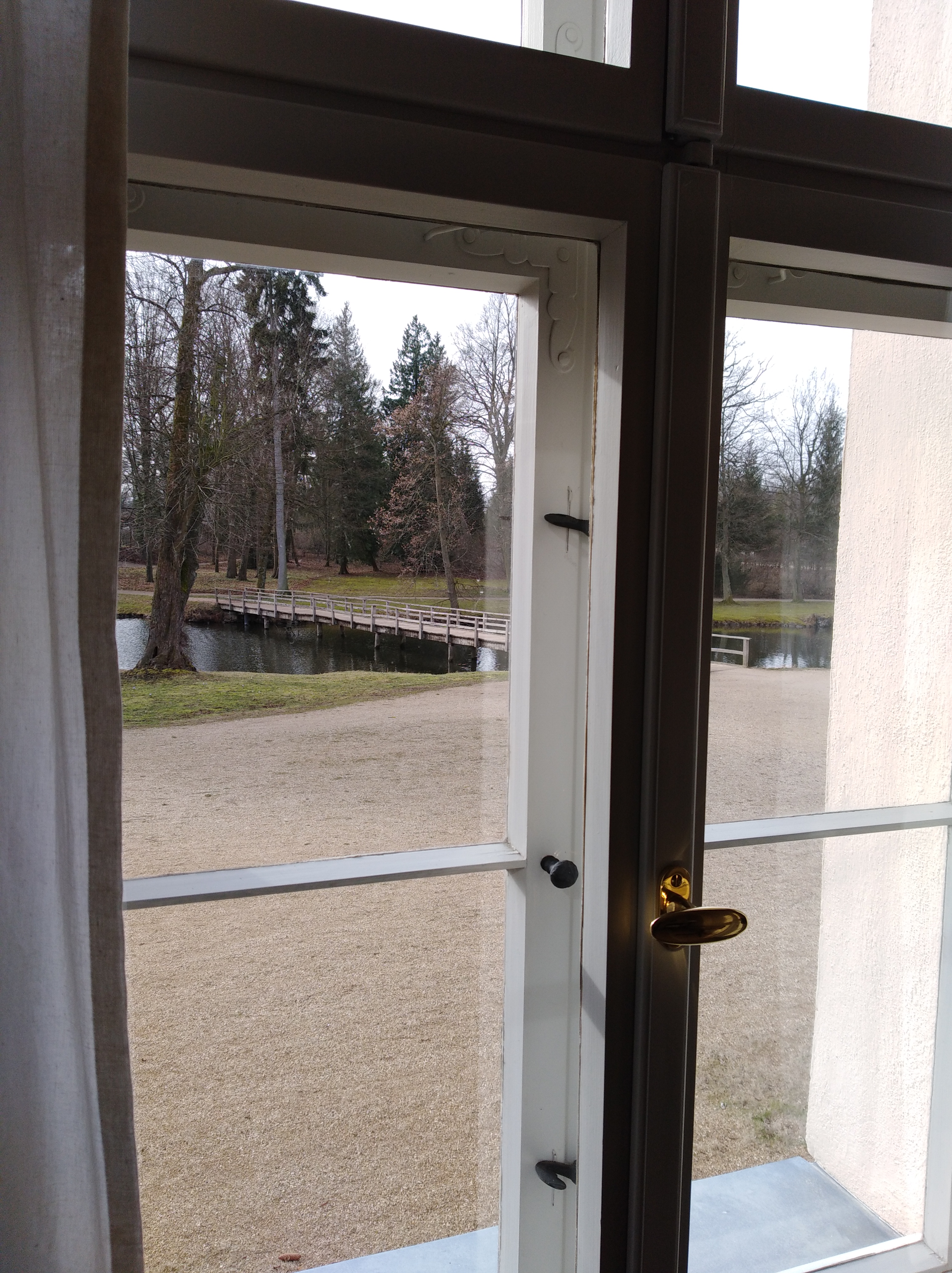 Blick in den Schlosspark Blick in den Schlosspark