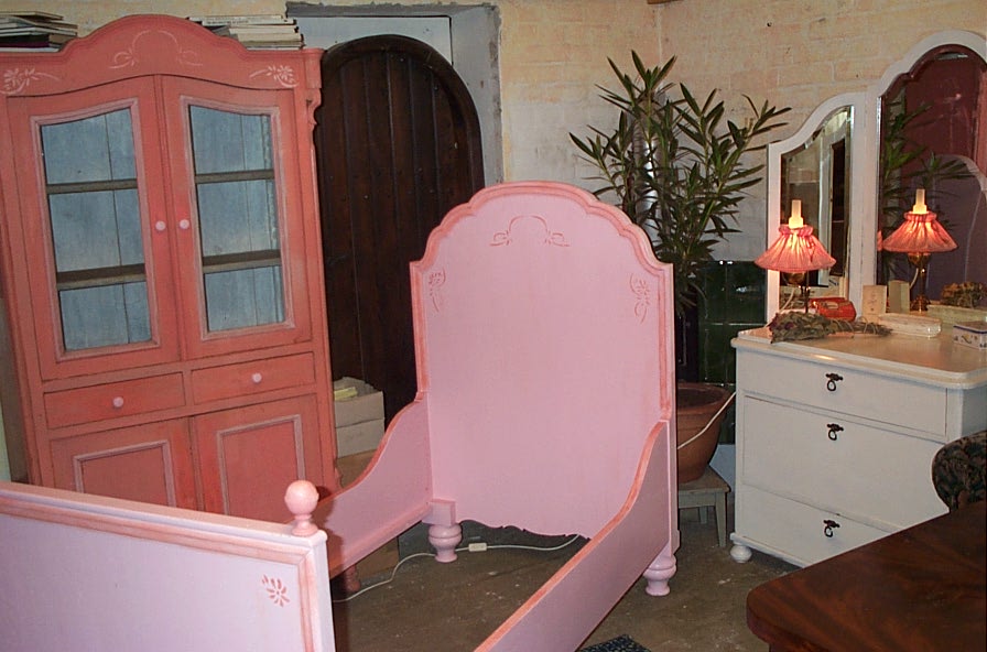 Shabby Kinderbett 004